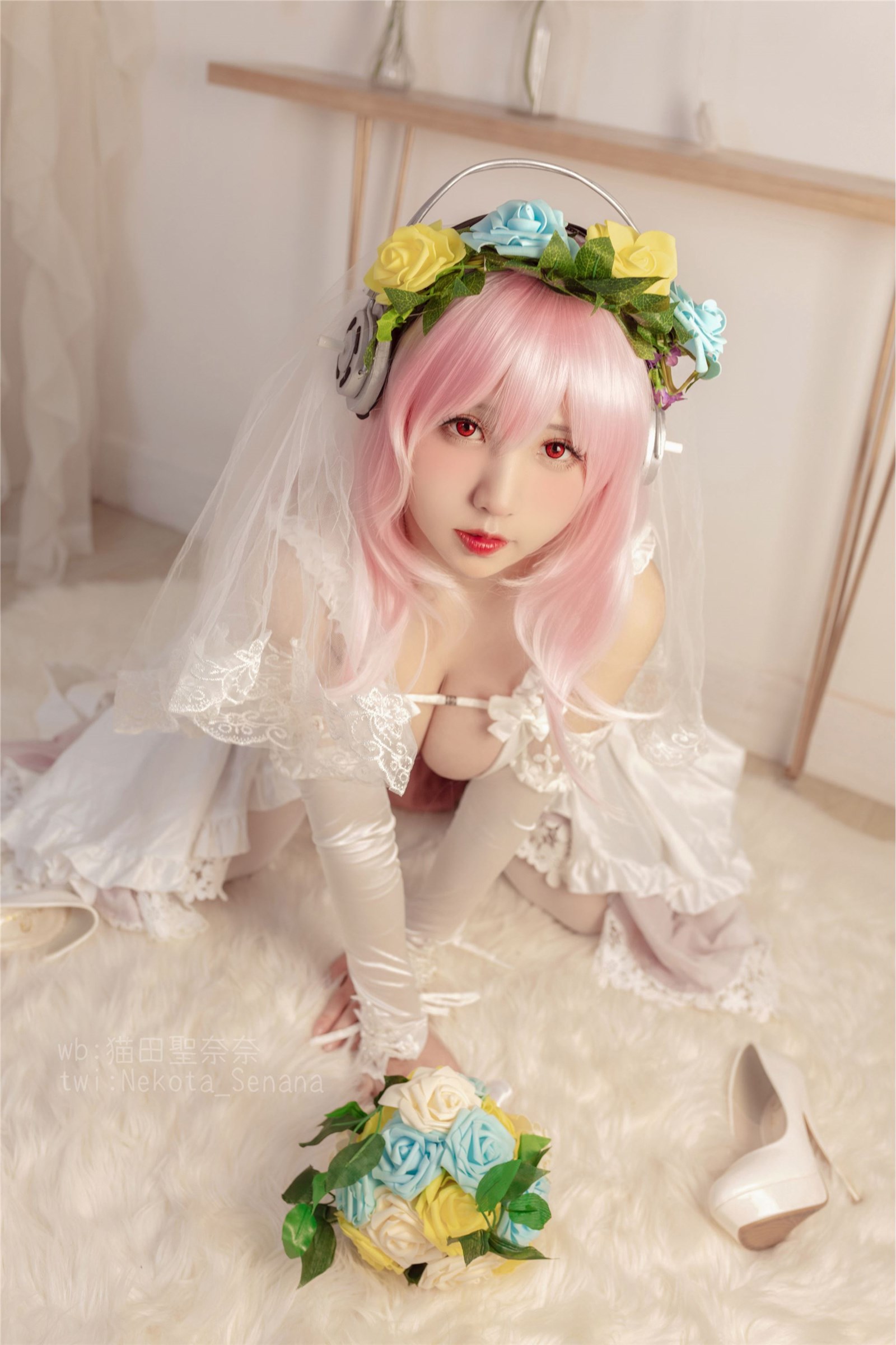 Cosplay Cat Field SAN Nai Nai -NO.01 Soniko 10th anniversary flower wedding(22)